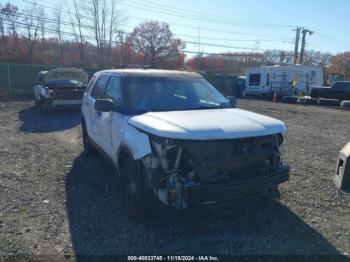  Salvage Ford Police Interceptor Utilit