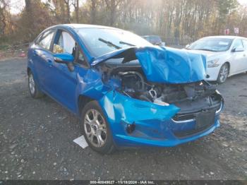  Salvage Ford Fiesta