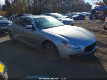  Salvage Maserati Quattroporte