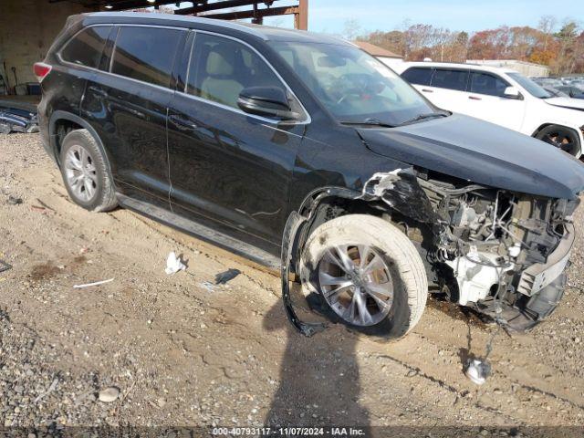  Salvage Toyota Highlander