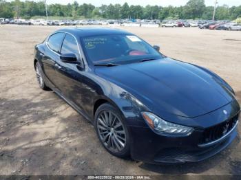  Salvage Maserati Ghibli