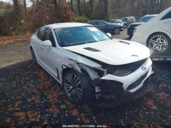  Salvage Kia Stinger