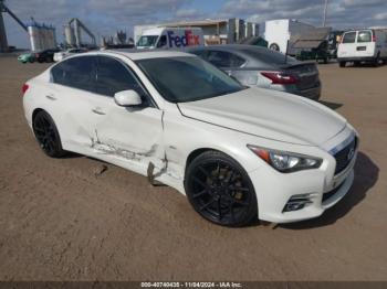  Salvage INFINITI Q50