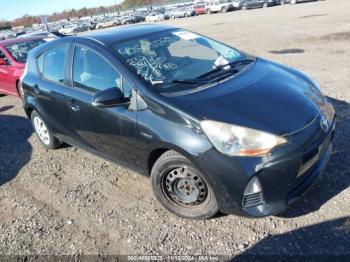  Salvage Toyota Prius c