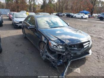  Salvage Mercedes-Benz E-Class