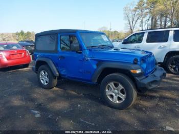  Salvage Jeep Wrangler