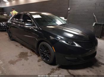  Salvage Lincoln MKZ