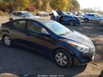  Salvage Hyundai ELANTRA