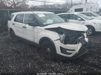  Salvage Ford Utility Police Intercepto