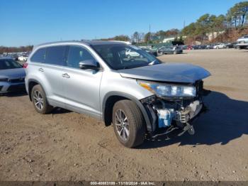  Salvage Toyota Highlander