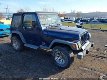  Salvage Jeep Wrangler