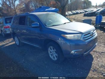  Salvage Toyota Highlander