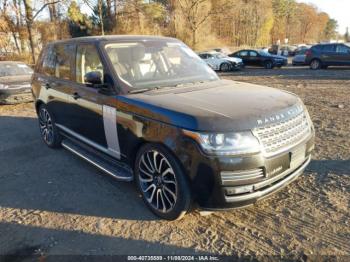  Salvage Land Rover Range Rover