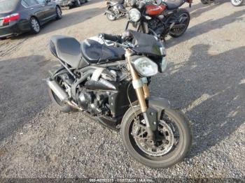  Salvage Triumph Motorcycle Speed Triple