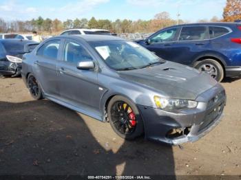  Salvage Mitsubishi Lancer Evolution