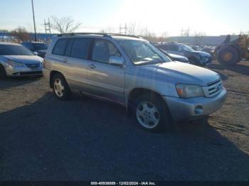  Salvage Toyota Highlander