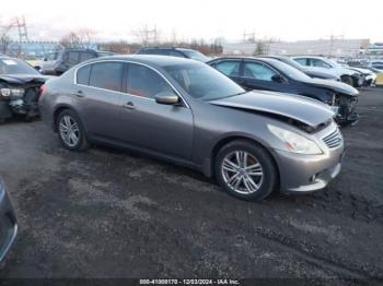  Salvage INFINITI G37x