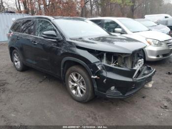  Salvage Toyota Highlander