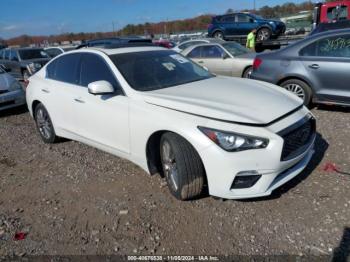  Salvage INFINITI Q50