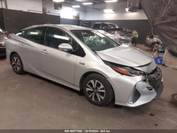  Salvage Toyota Prius Prime