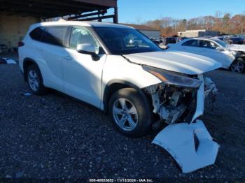  Salvage Toyota Highlander