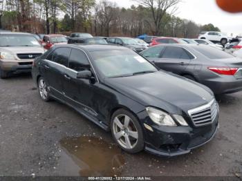  Salvage Mercedes-Benz E-Class