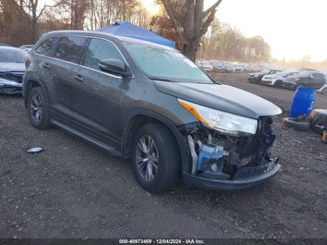  Salvage Toyota Highlander