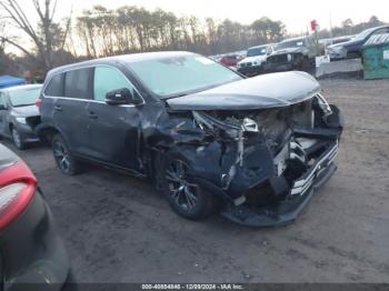  Salvage Toyota Highlander