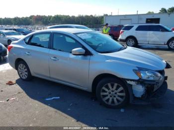  Salvage Nissan Sentra