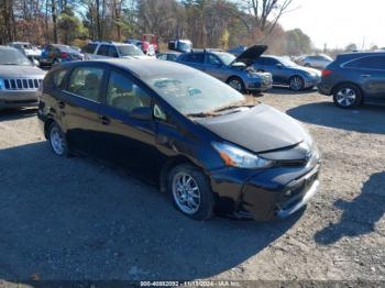  Salvage Toyota Prius v