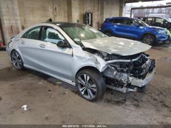  Salvage Mercedes-Benz Cla-class