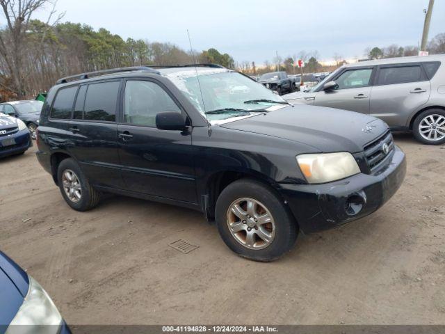  Salvage Toyota Highlander