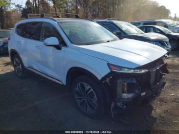  Salvage Hyundai SANTA FE