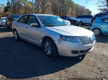  Salvage Lincoln MKZ