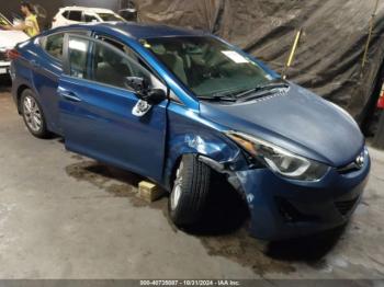  Salvage Hyundai ELANTRA