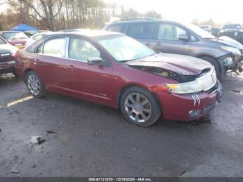  Salvage Lincoln MKZ