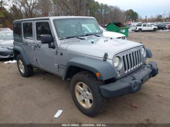  Salvage Jeep Wrangler