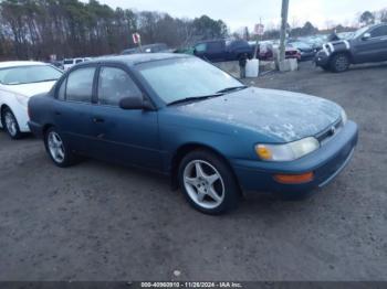  Salvage Toyota Corolla