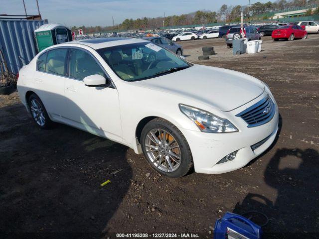  Salvage INFINITI G37x