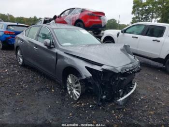  Salvage INFINITI Q50