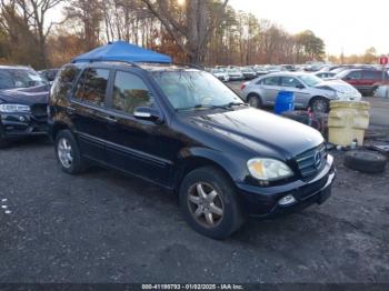  Salvage Mercedes-Benz M-Class