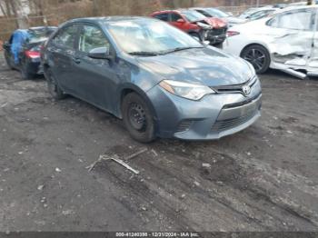  Salvage Toyota Corolla