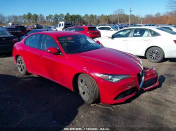  Salvage Alfa Romeo Giulia