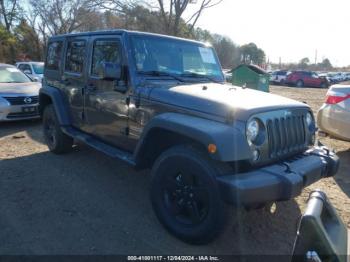  Salvage Jeep Wrangler