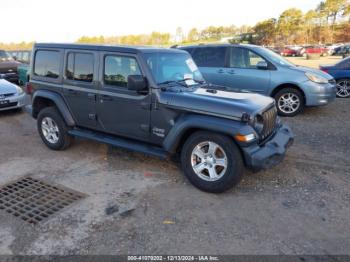  Salvage Jeep Wrangler