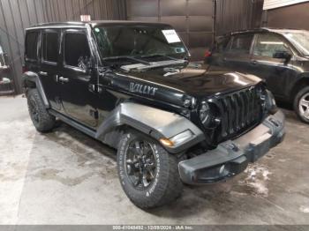  Salvage Jeep Wrangler