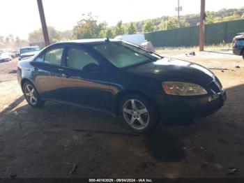  Salvage Pontiac G6