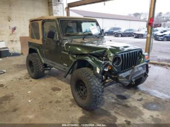  Salvage Jeep Wrangler