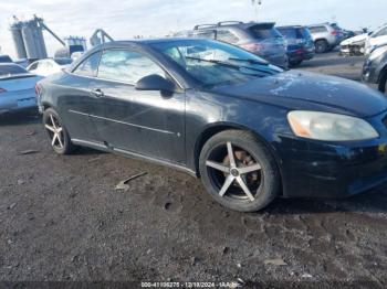  Salvage Pontiac G6