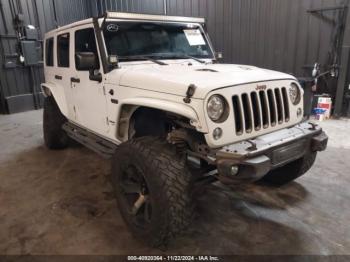  Salvage Jeep Wrangler